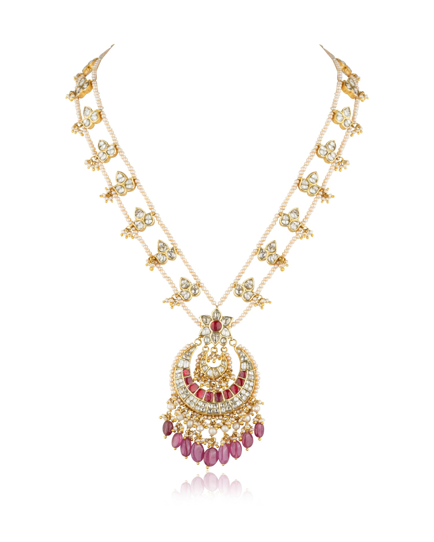 Geeta Polki Long Necklace