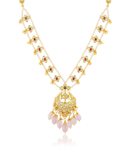 Saher Polki Long Necklace