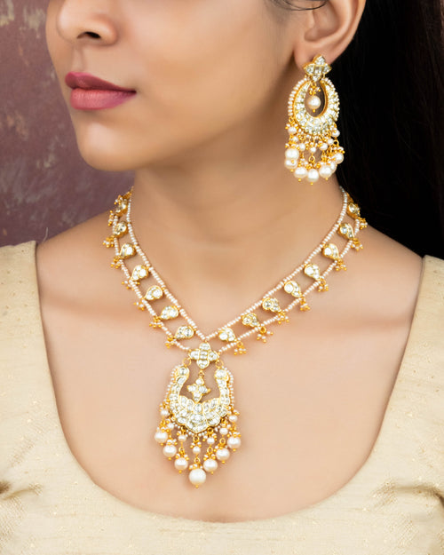 Anita Polki Long Necklace