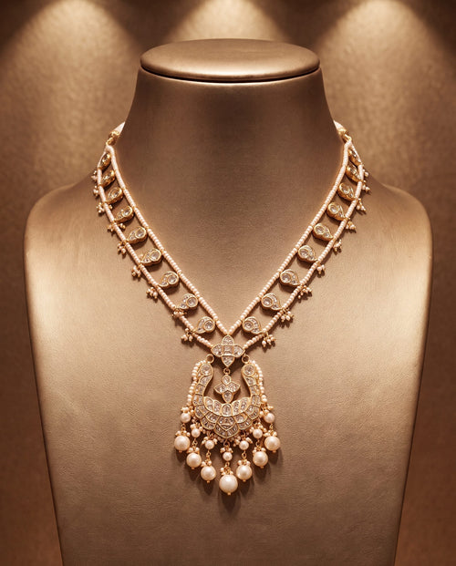 Anita Polki Long Necklace
