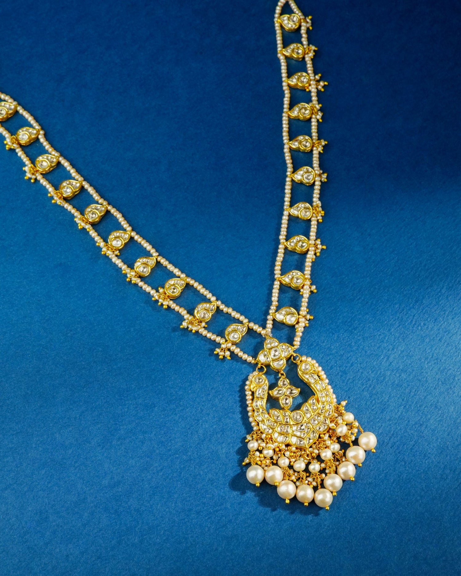 Subhra Polki Long Necklace