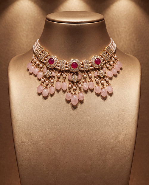 Rusham Polki Necklace