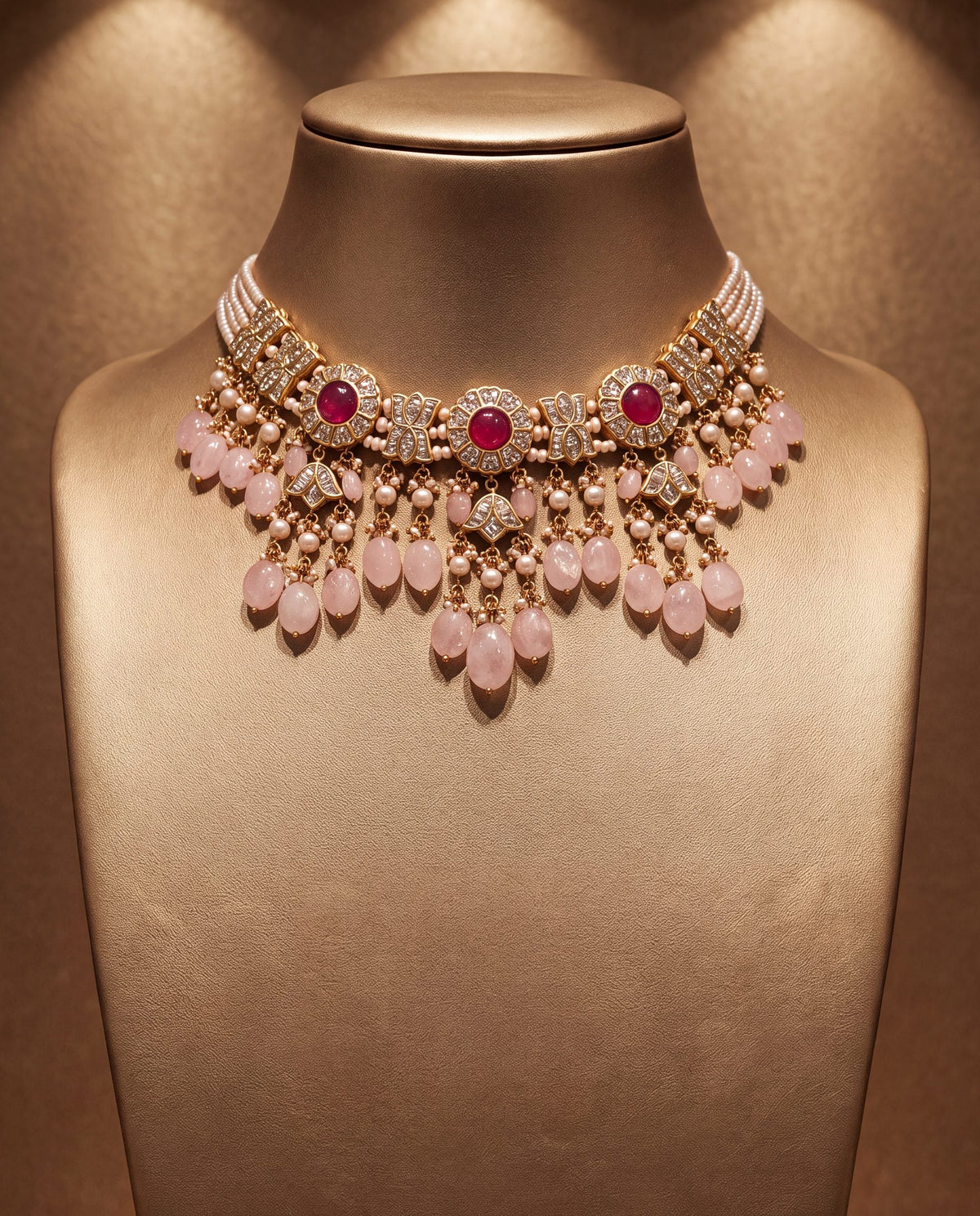 Rusham Polki Necklace