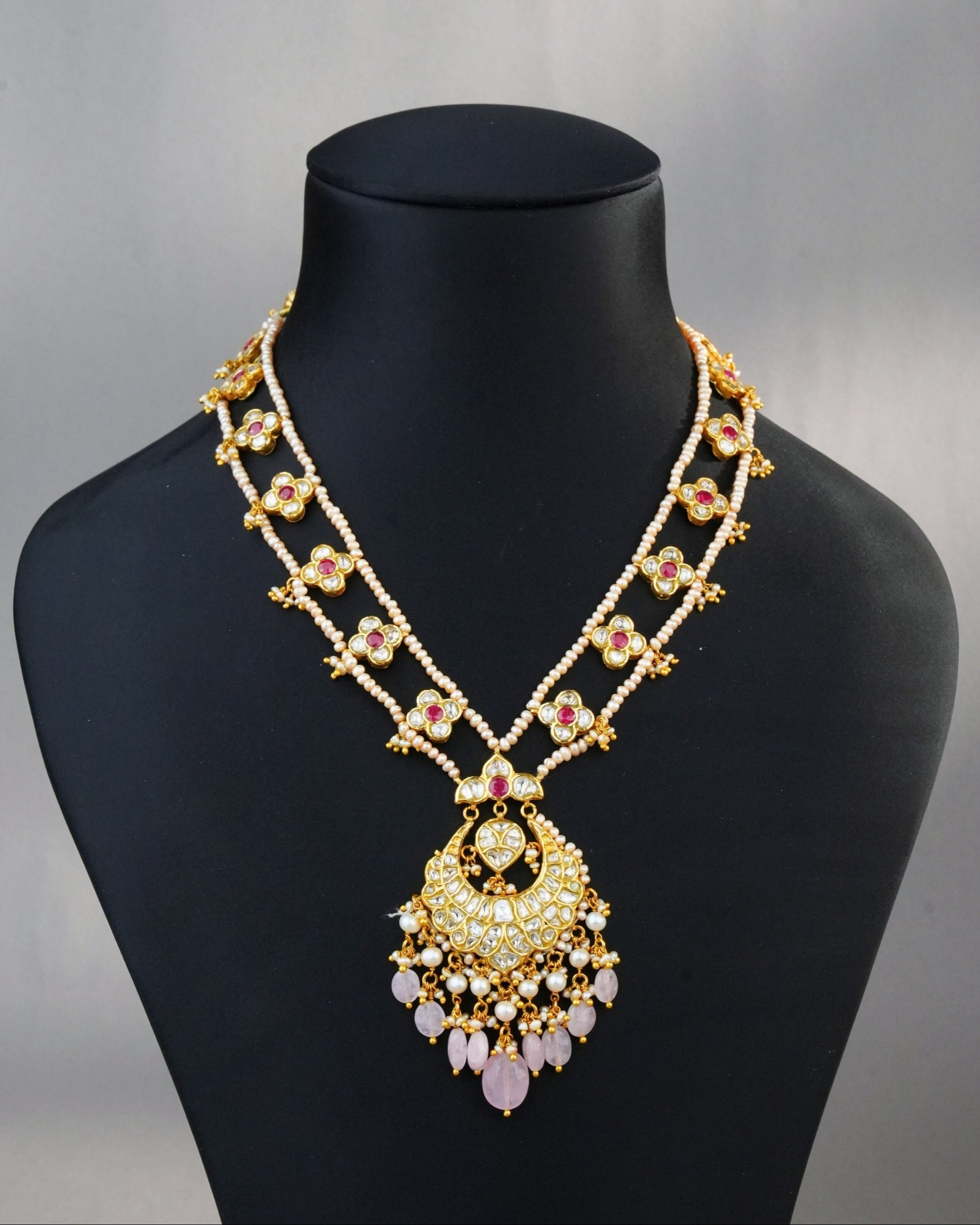 Anvi Polki Long Necklace