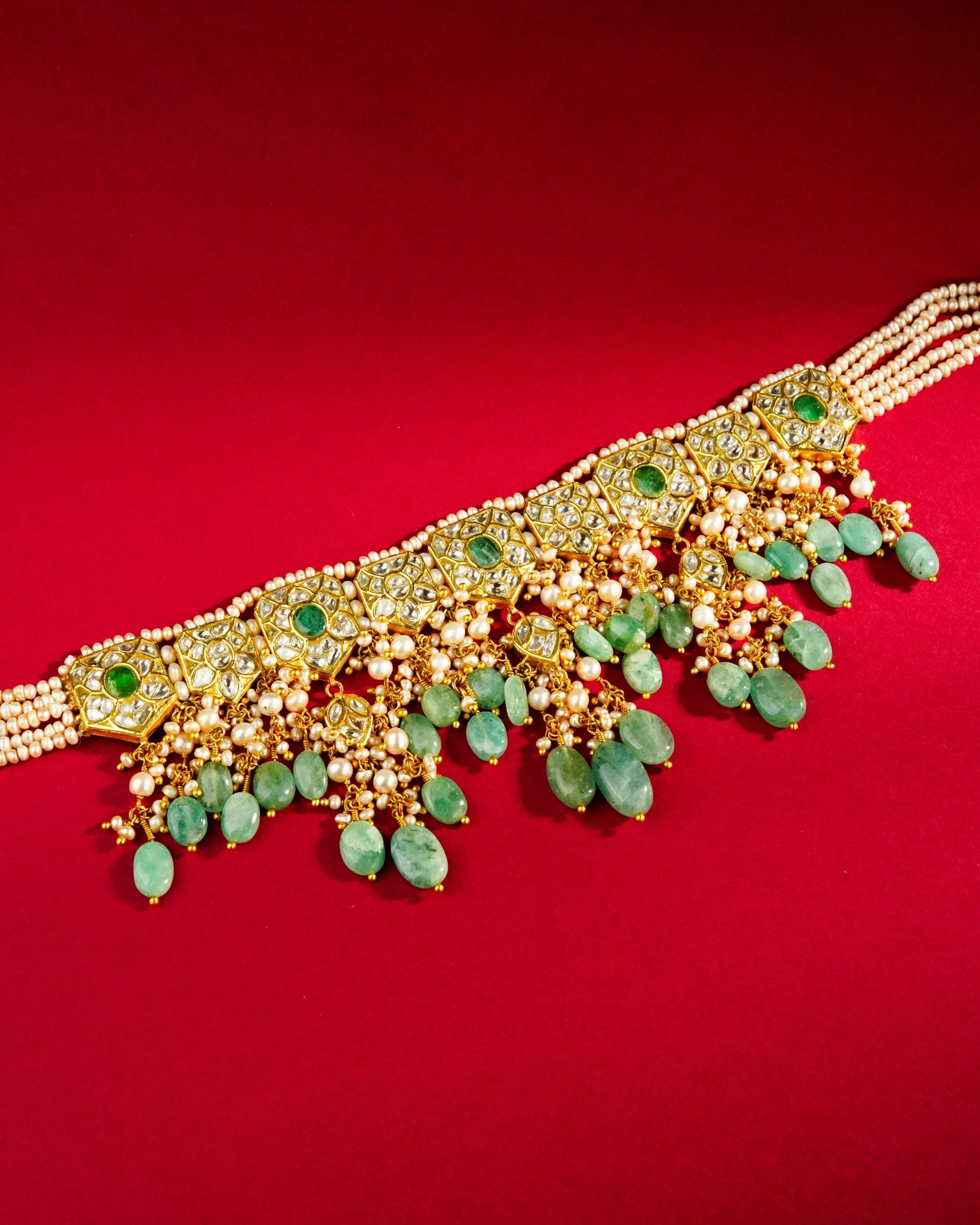Delina Polki Choker