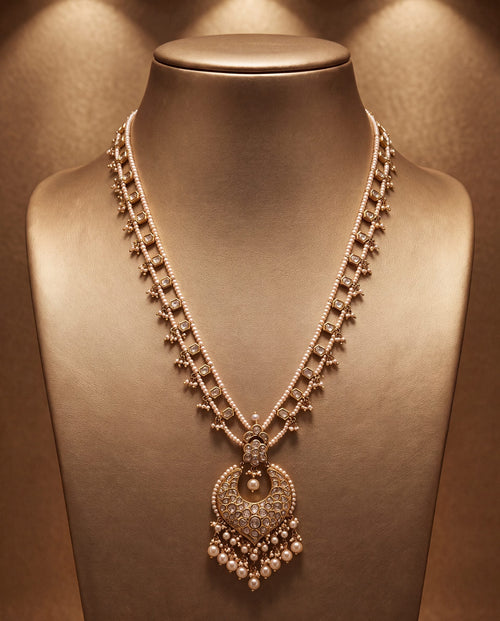 Manali Polki Long Necklace