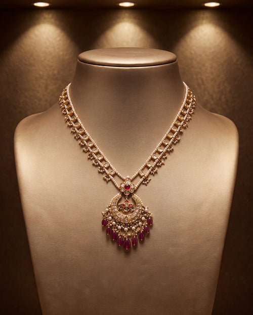 Kanya Polki Long Necklace