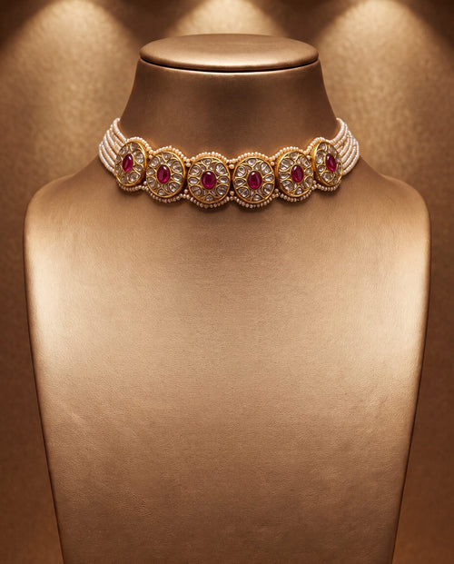 Uttara Polki Choker