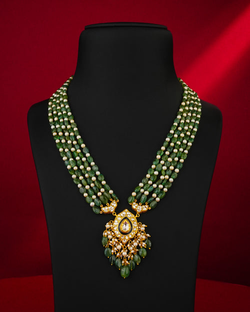 Hina Polki Bead Pendant