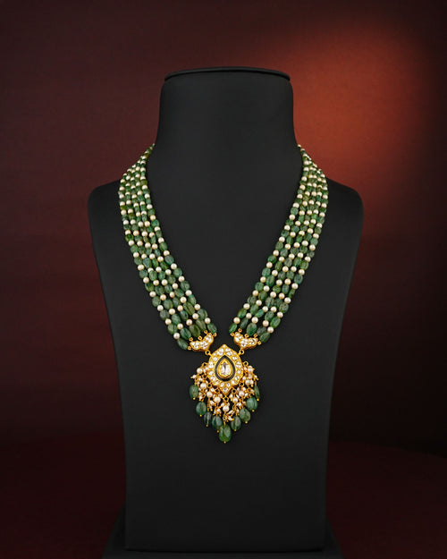 Hina Polki Bead Pendant