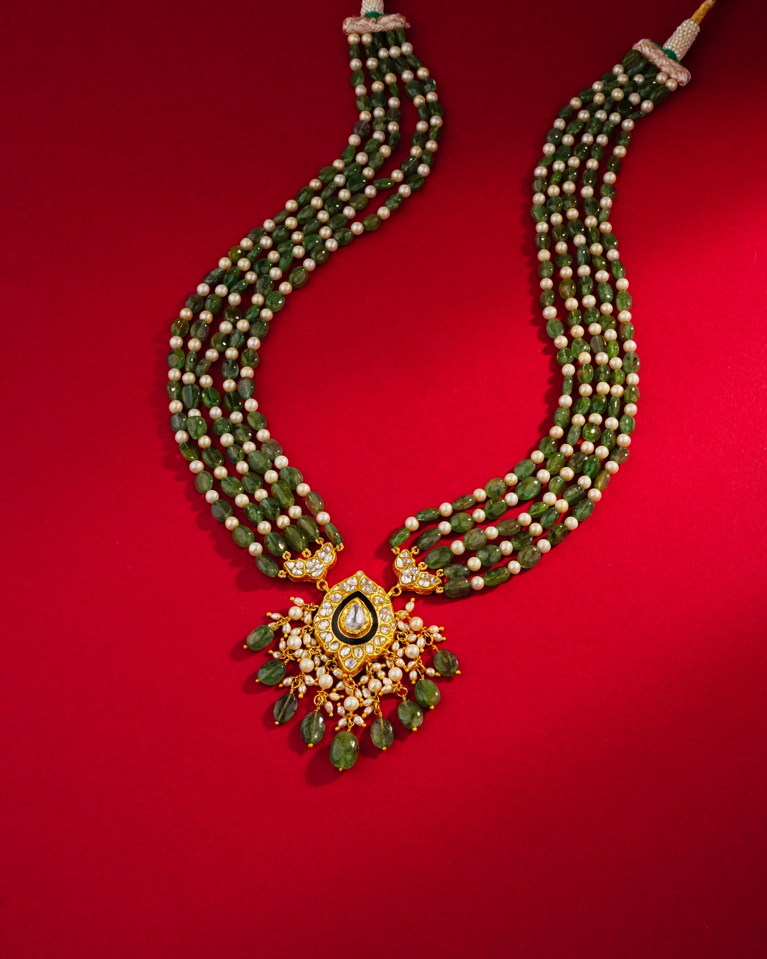 Hina Polki Bead Pendant