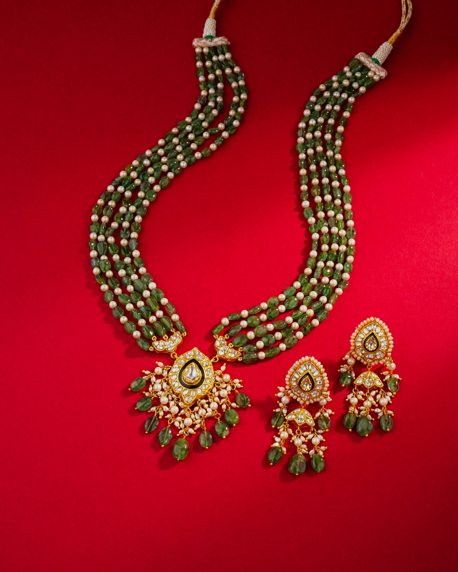 Hina Polki Bead Pendant