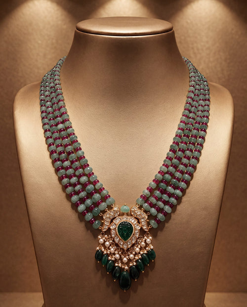 Rashi Polki Bead Pendant