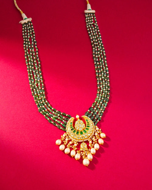 Radha Polki Bead Pendant