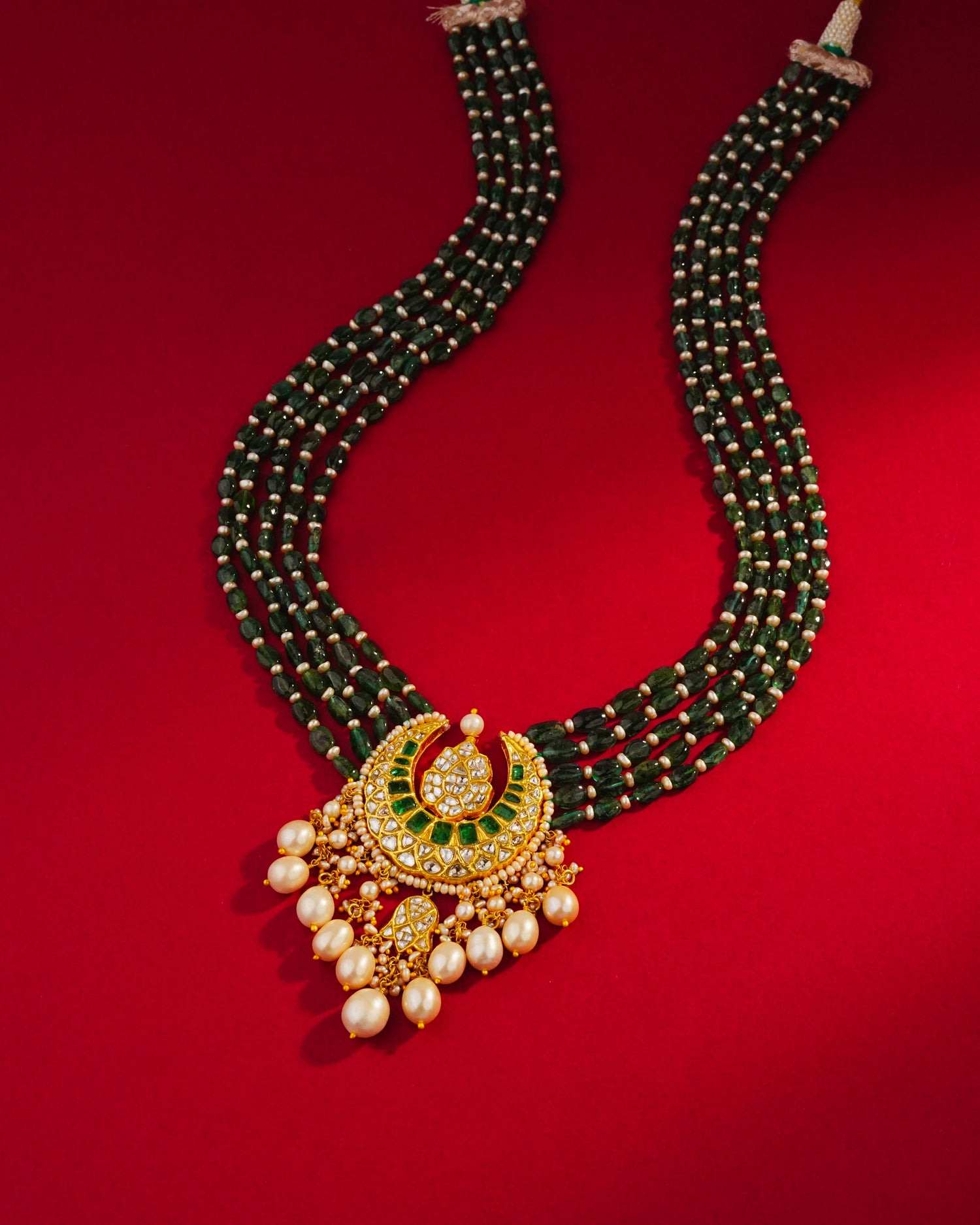 Radha Polki Bead Pendant