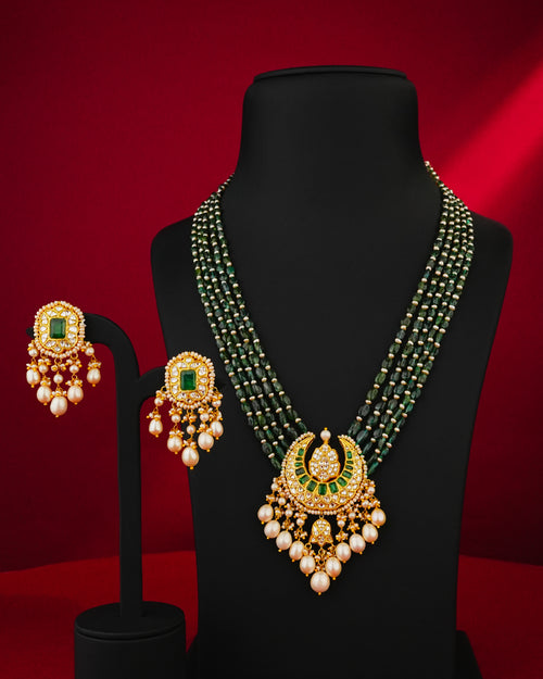 Radha Polki Bead Pendant