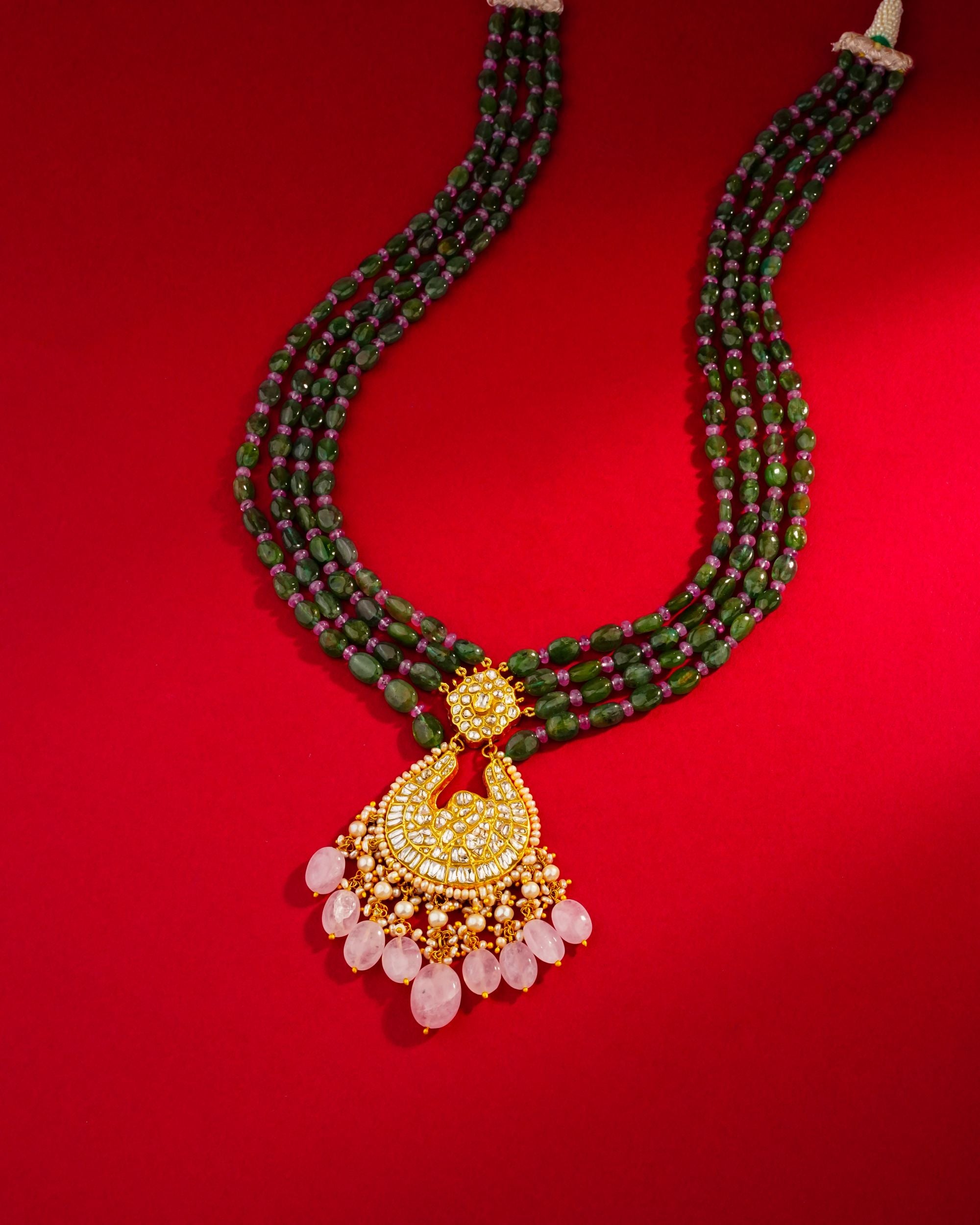 Rakshita Polki Bead Pendant