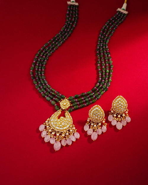 Rakshita Polki Bead Pendant