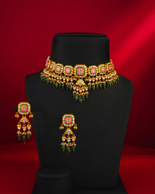 Vedika Polki Choker