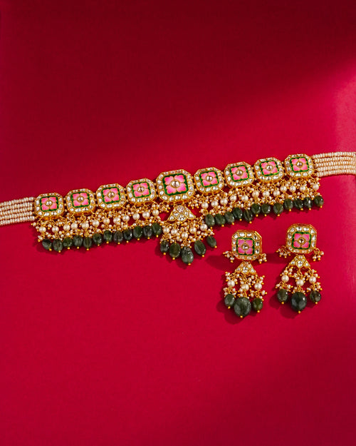 Vedika Polki Choker