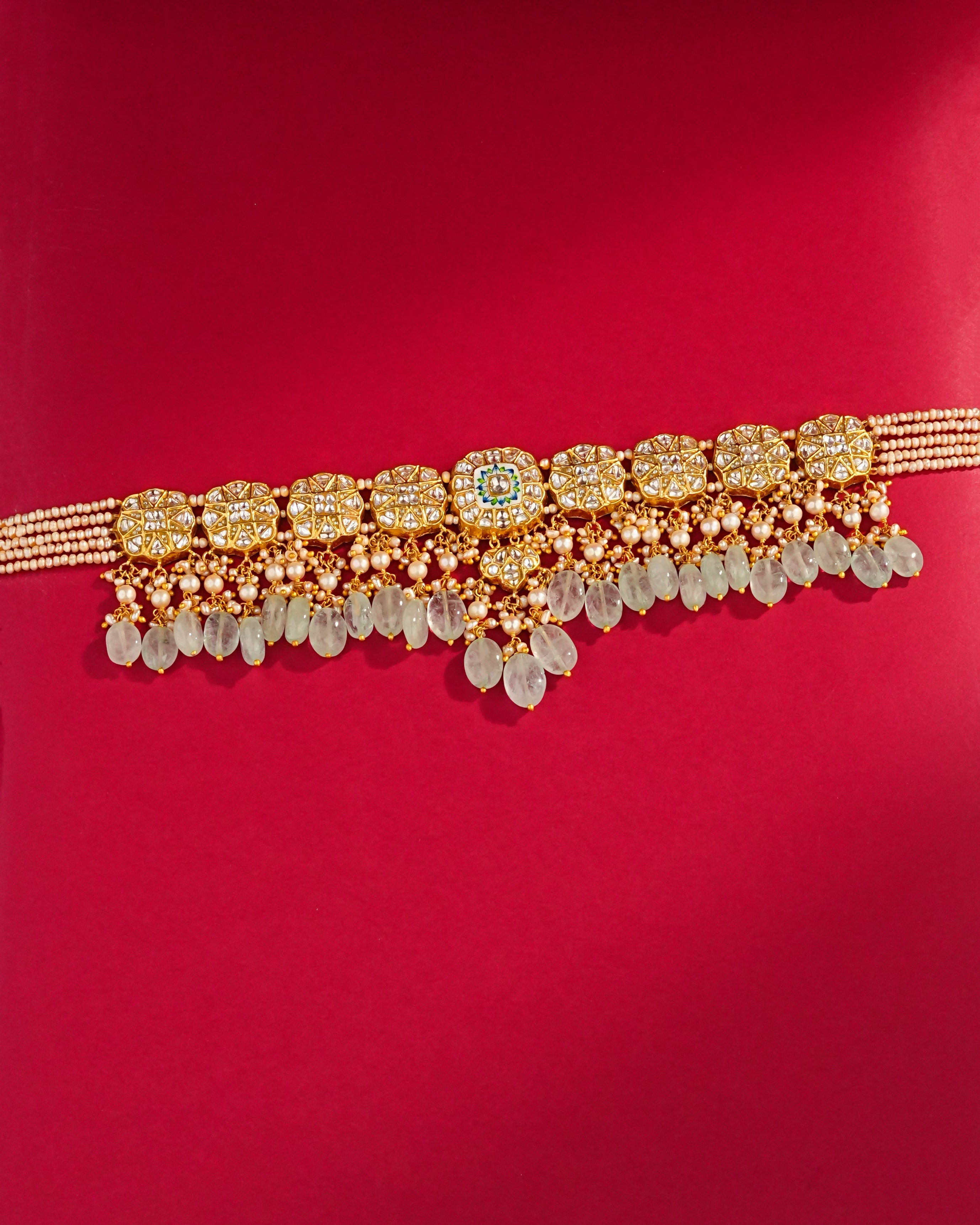 Veena Polki Choker