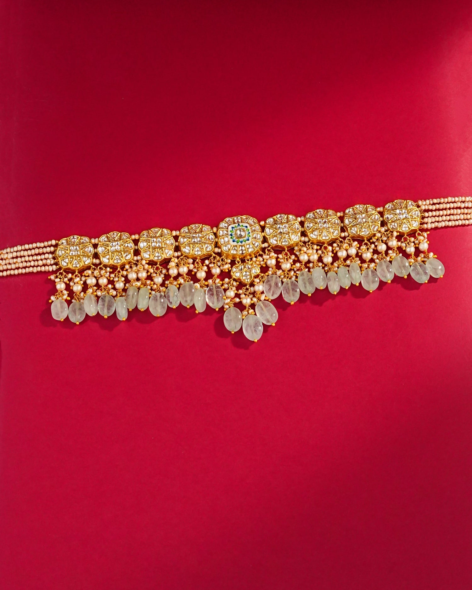 Veena Polki Choker