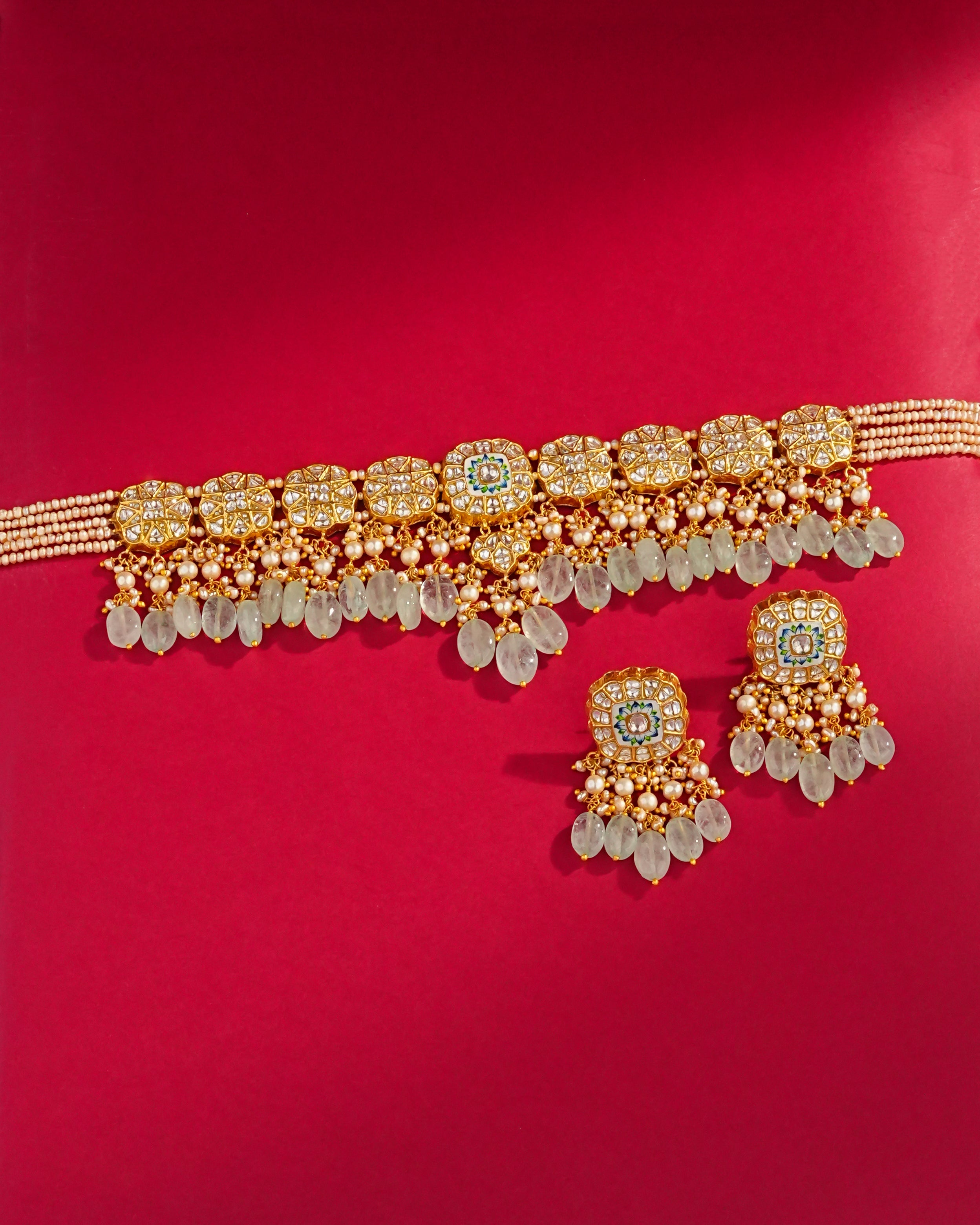 Veena Polki Choker