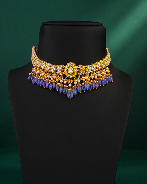 Vibhuti Polki Choker