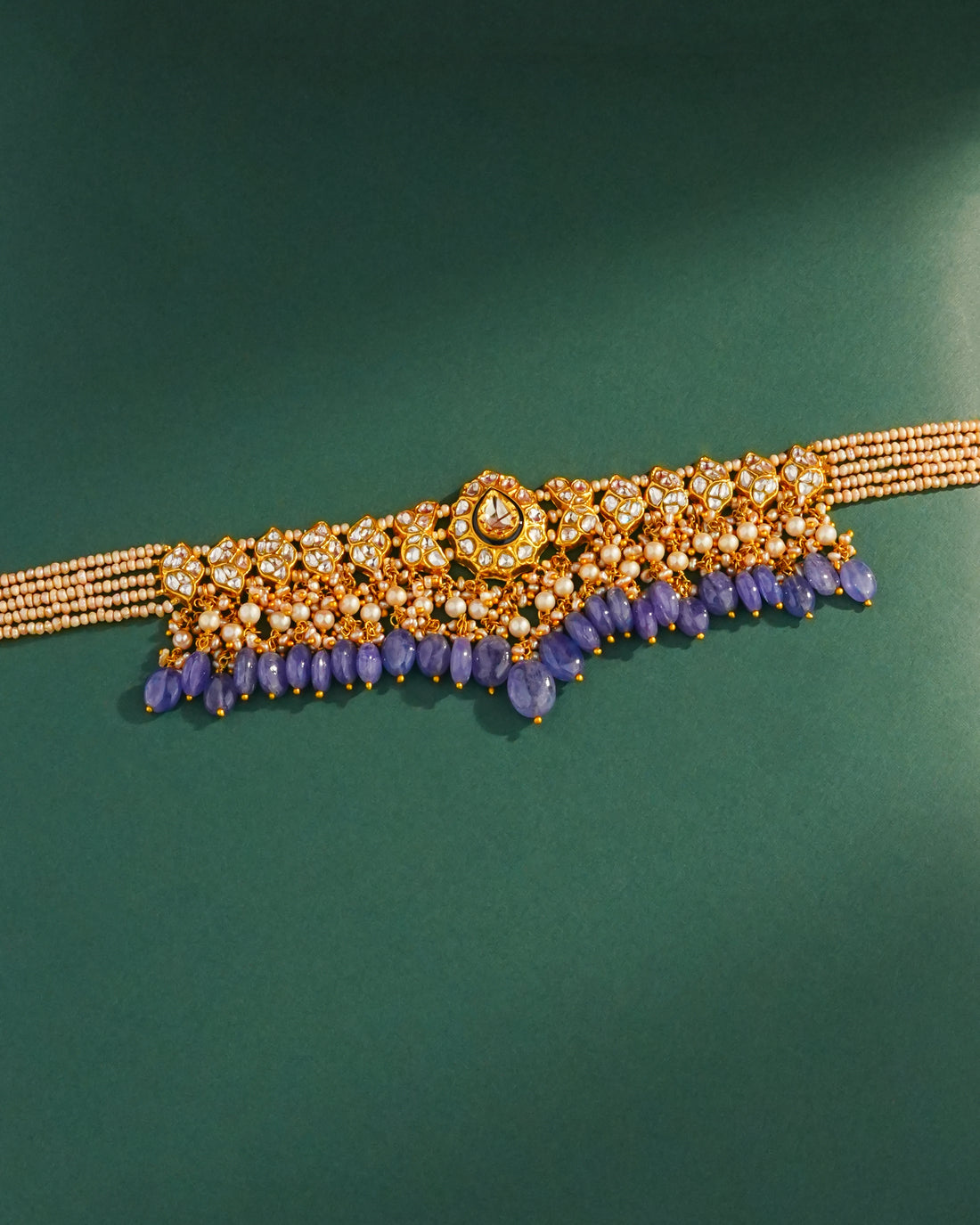 Vibhuti Polki Choker