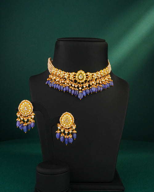 Vibhuti Polki Choker