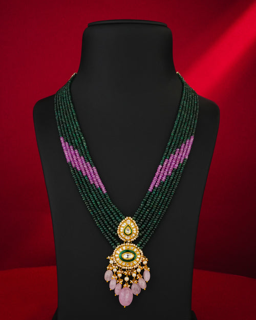 Meera Polki Bead Pendant