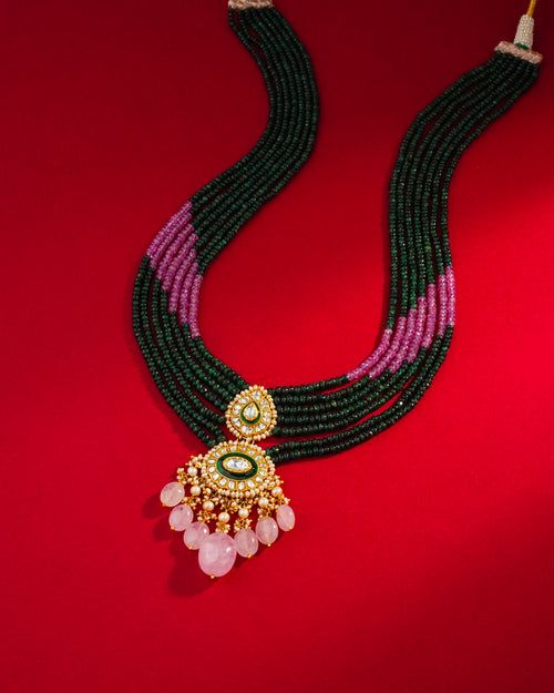 Meera Polki Bead Pendant