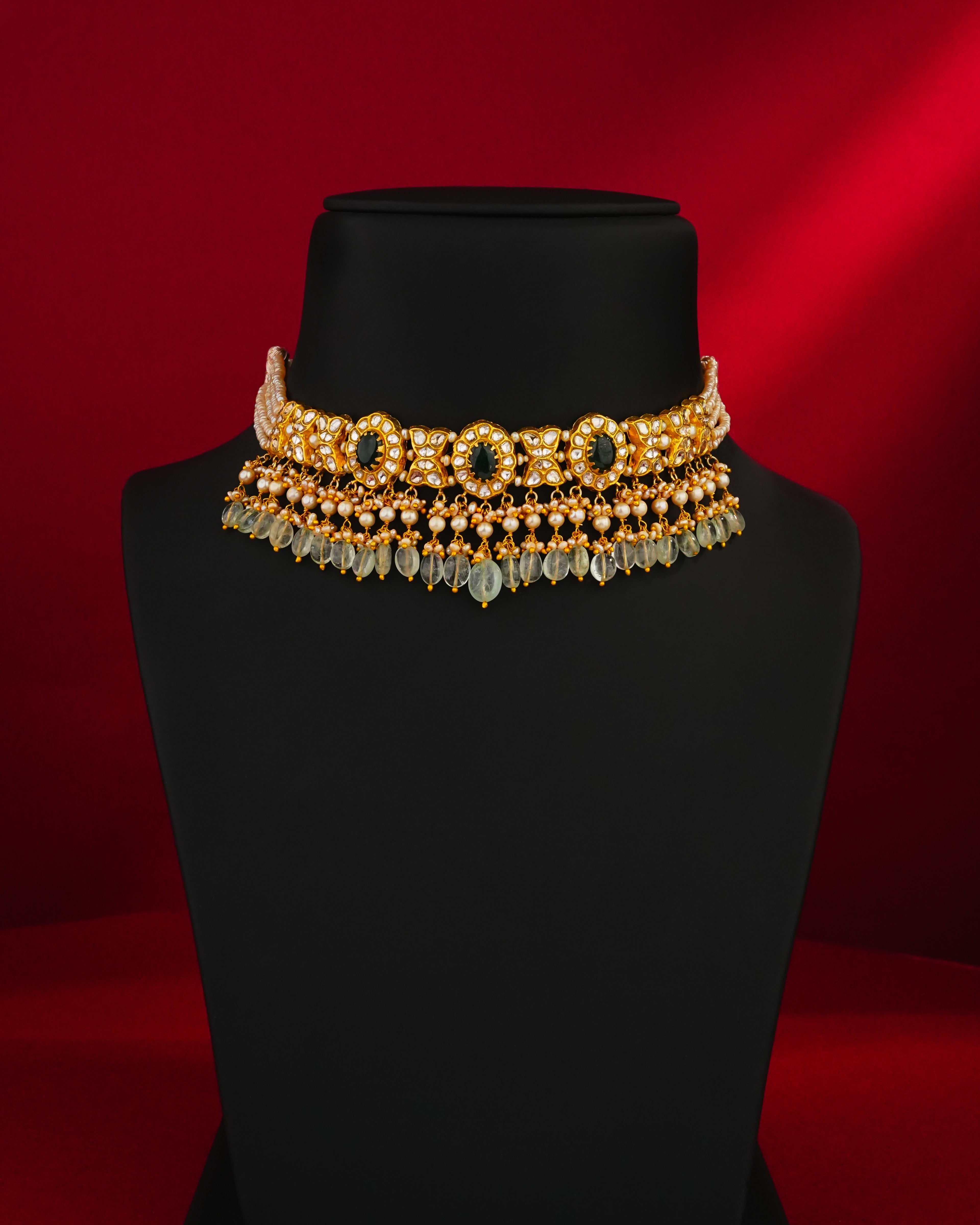 Jheel Polki Choker