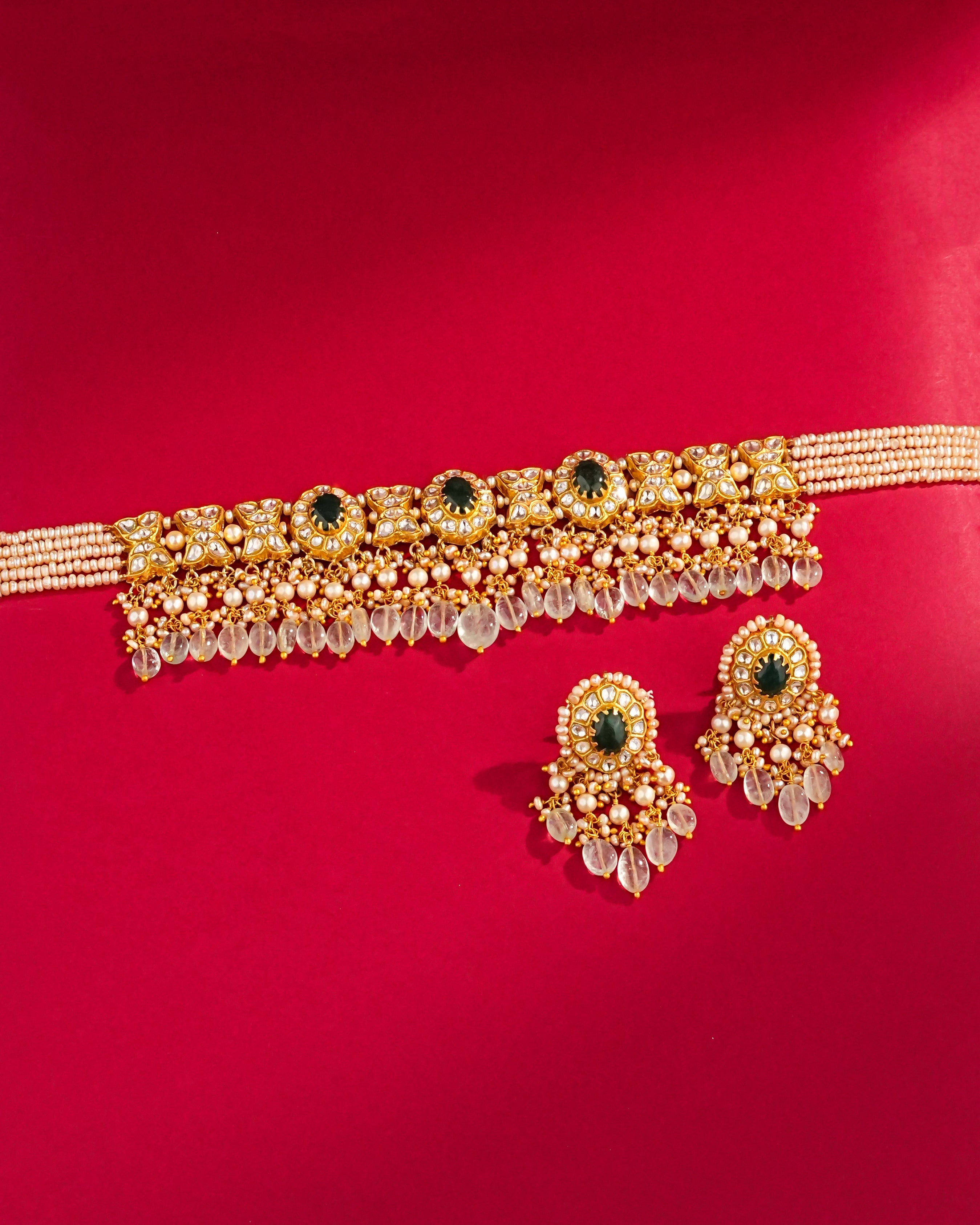 Jheel Polki Choker