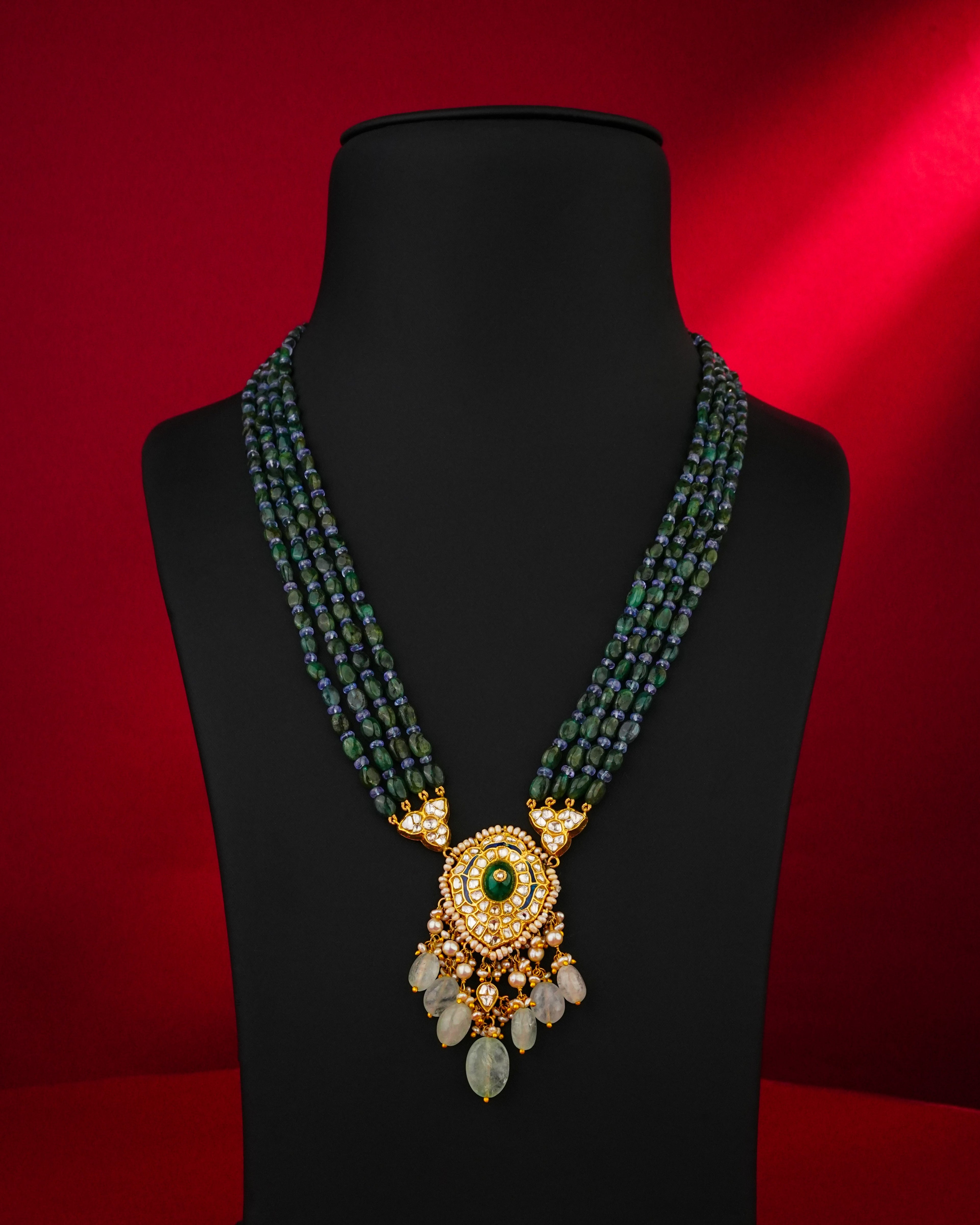 Mitali Polki Bead Pendant