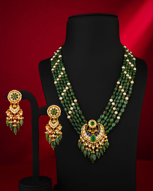 Urvi Polki Long Earrings