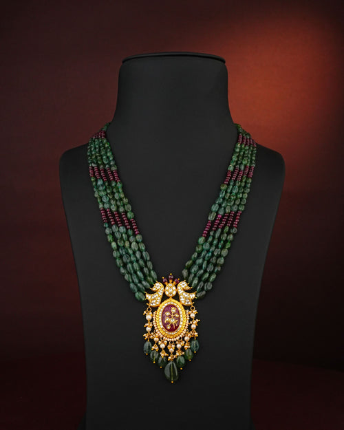 Nandini Polki Bead Pendant