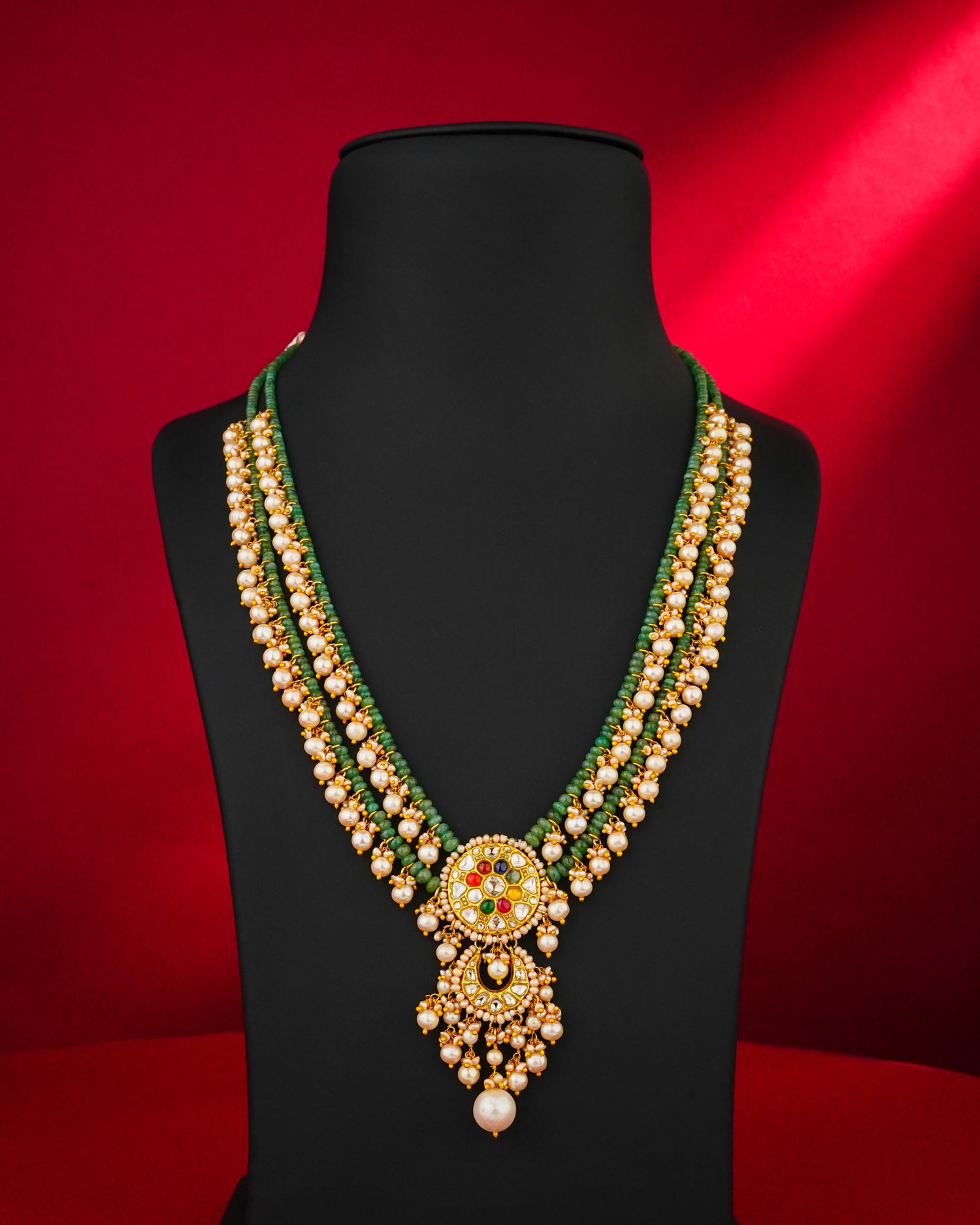 Nisha Polki Bead Pendant