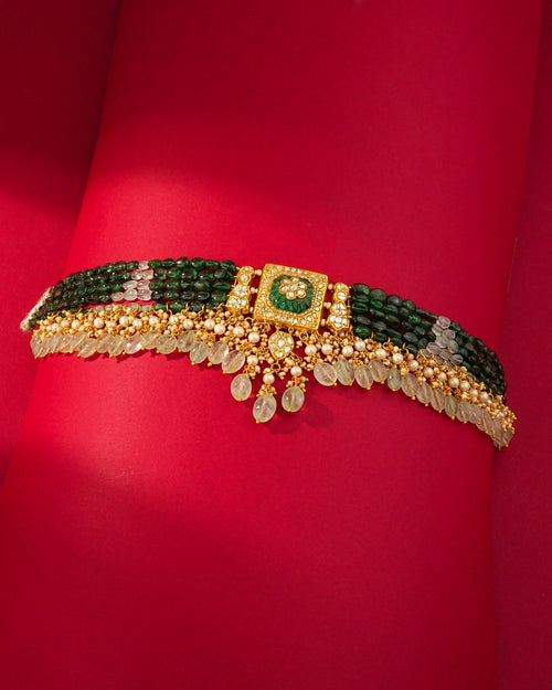 Preeti Polki Bead Choker