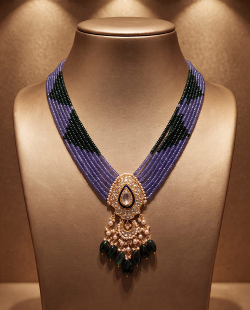 Rashi Polki Bead Pendant