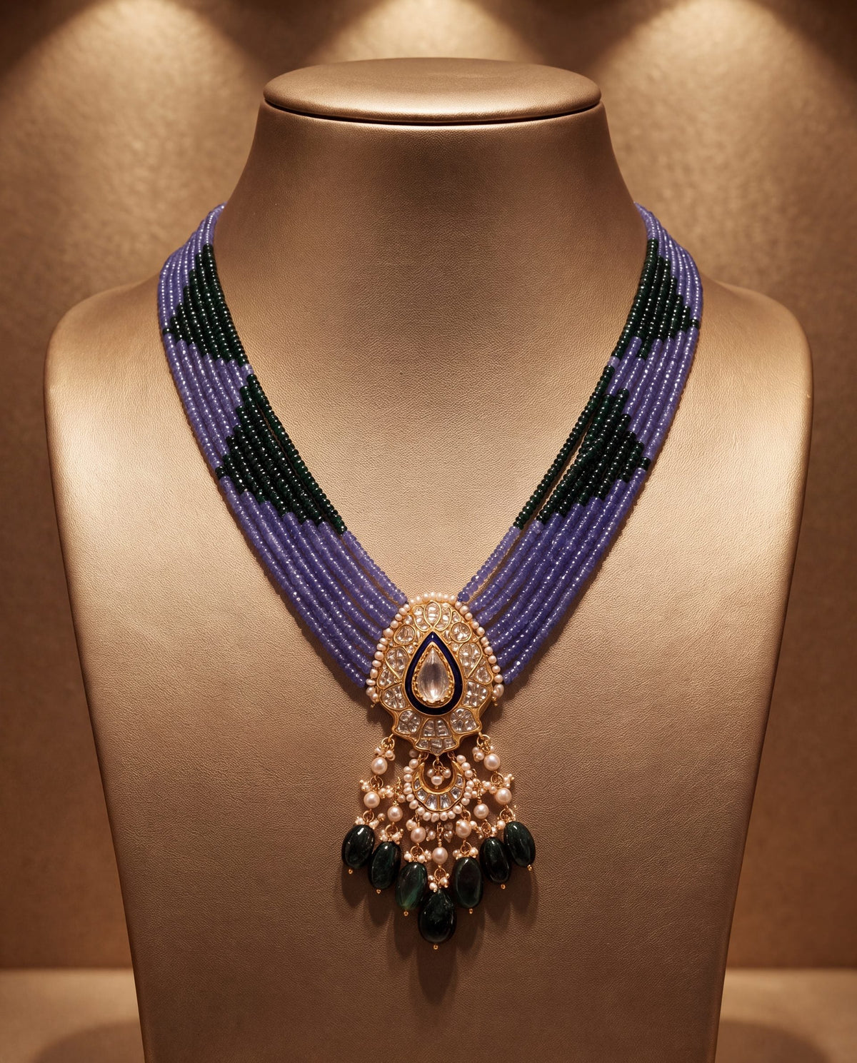 Rashi Polki Bead Pendant