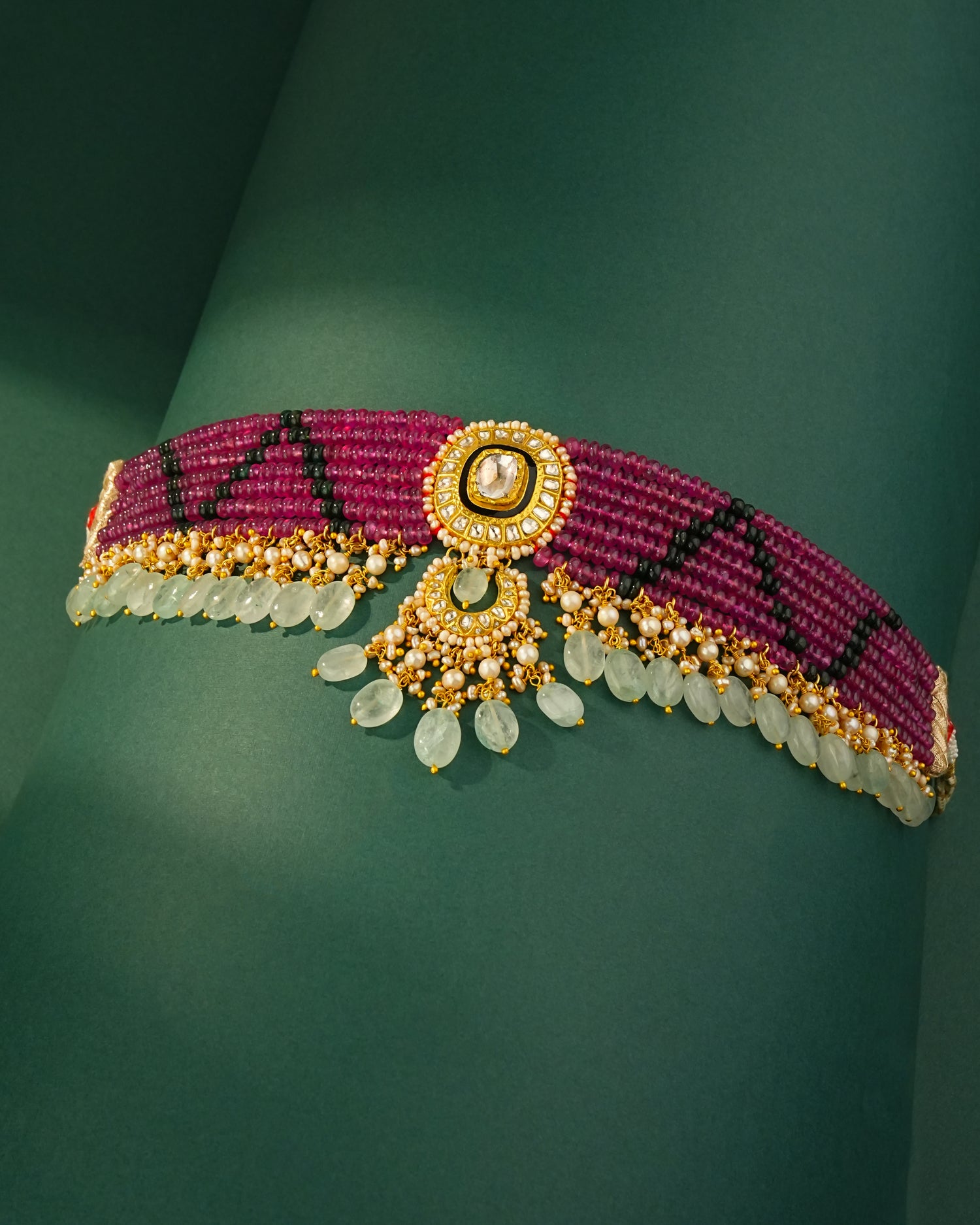 Shreya Polki Bead Choker