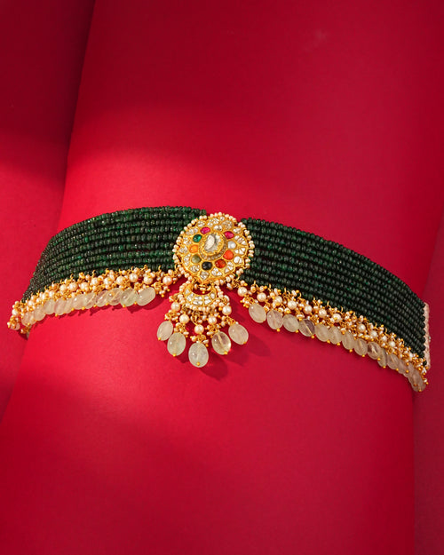 Yashvi Polki Bead Choker