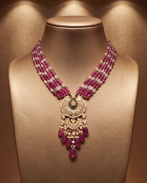 Yashika Polki Bead Pendant