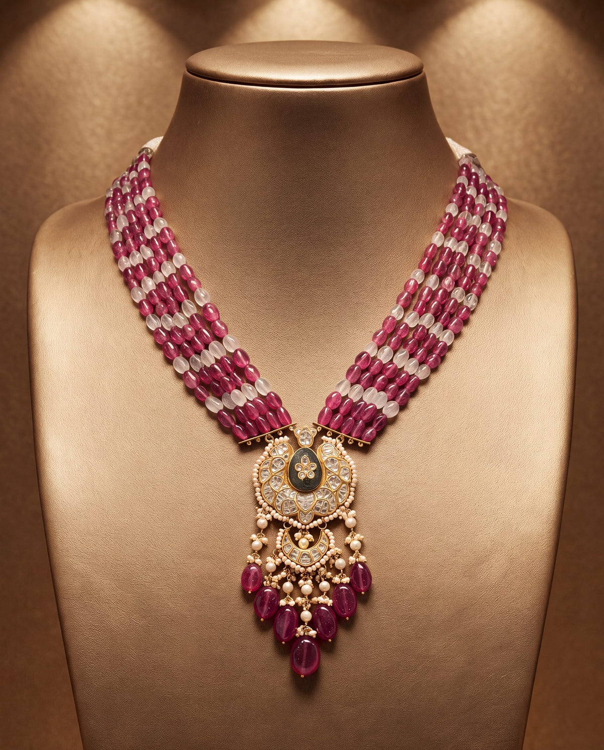 Yashika Polki Bead Pendant