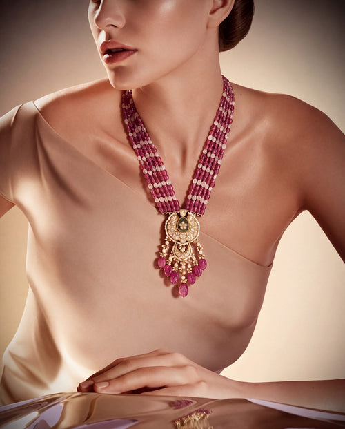 Yashika Polki Bead Pendant