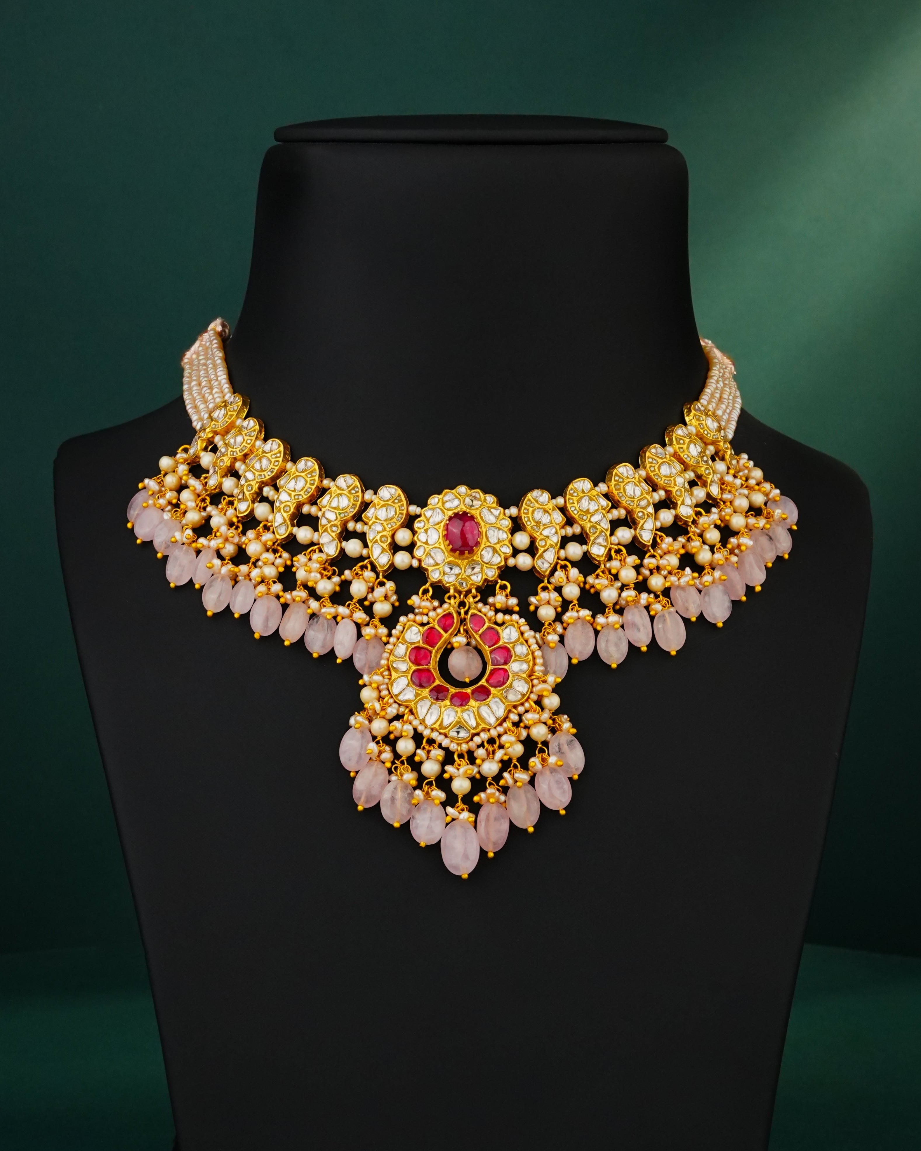 Zeeshani Polki Necklace
