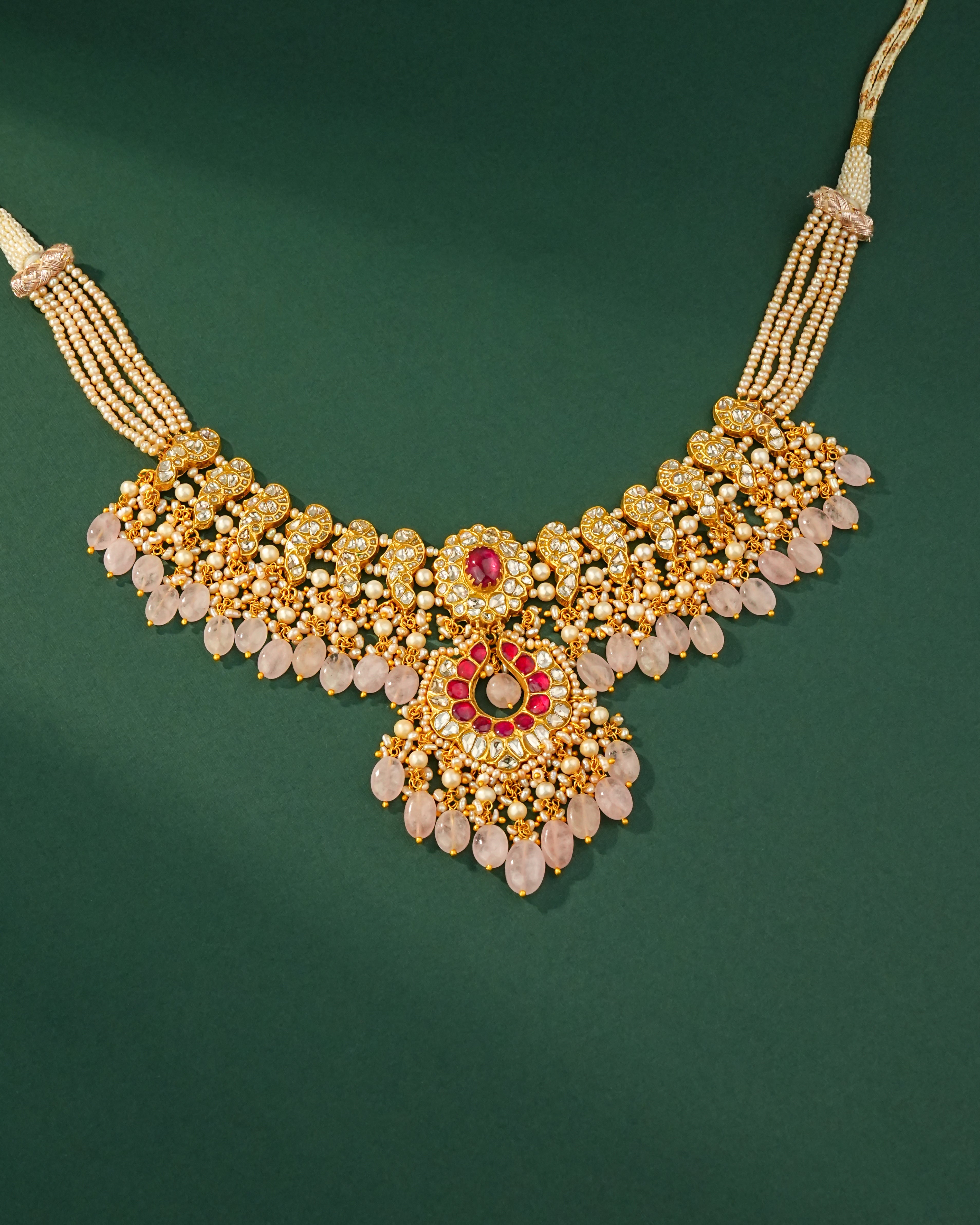 Zeeshani Polki Necklace