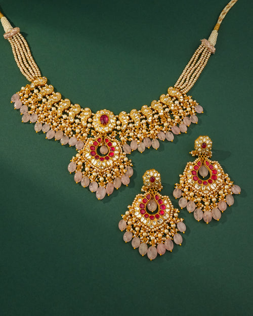 Zeeshani Polki Necklace