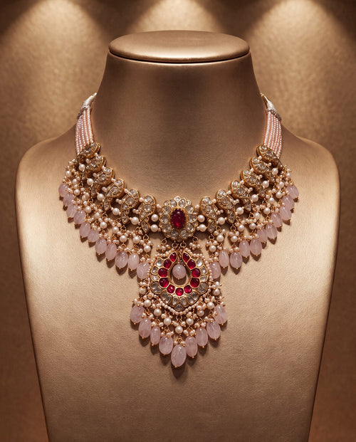 Zeeshani Polki Necklace